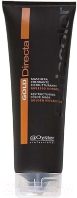 Тонирующая маска для волос Oyster Cosmetics Directa Restructuring (250мл, золото)