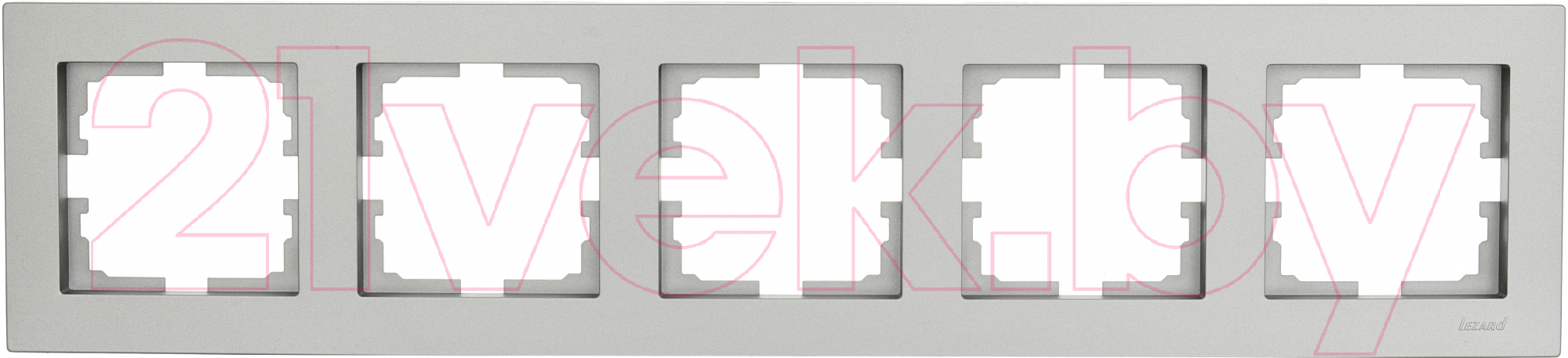 Рамка для выключателей и розеток Lezard Vesna 742-3500-150