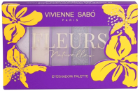 Палетка теней для век Vivienne Sabo Fleurs Naturelles тон 03 (5г) - 