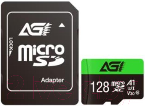 Карта памяти AGI TF138 128GB microSD (AGI128GU1TF138)