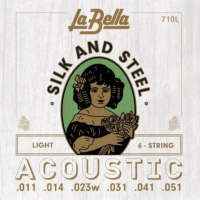 Струны для акустической гитары La Bella 710L - 