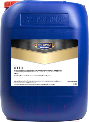 Трансмиссионное масло Aveno UTTO / 0002-000116-020 (20л)