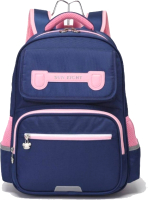 Школьный рюкзак Sun Eight SE-90057 (темно-синий/розовый) - 