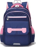 Школьный рюкзак Sun Eight SE-90058 (темно-синий/розовый) - 
