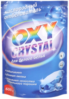 Пятновыводитель GreenFIELD Белизна Oxy Crystal для белого белья (600г) - 