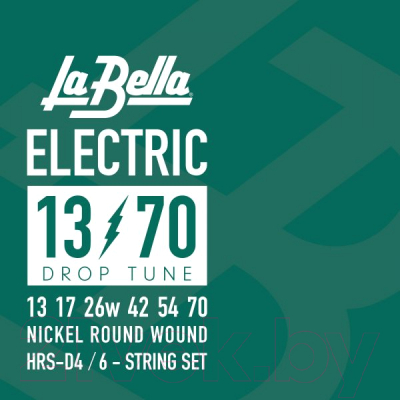 Струны для электрогитары La Bella HRS-D4