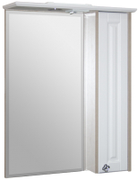 Шкаф с зеркалом для ванной Mixline Версаль 62 R 534184 (белый, с подсветкой) - 