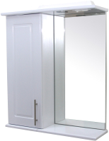 Шкаф с зеркалом для ванной Mixline Мираж 60 L 535187 (с подсветкой) - 