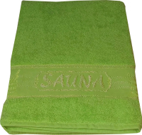 Полотенце Goodness Сауна махровое 90x180 (зеленый) - 