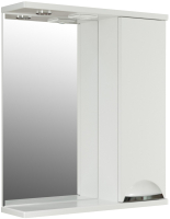 Шкаф с зеркалом для ванной Mixline Этьен 60 R 542408 (с подсветкой) - 