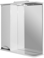 Шкаф с зеркалом для ванной Mixline Этьен 65 L 534830 (с подсветкой) - 