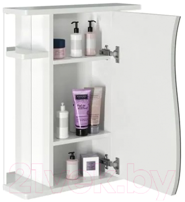 Шкаф с зеркалом для ванной Mixline Классик 55 R 525511