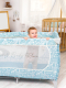 Миниатюра изображения товара Кровать-манеж Amarobaby Happy Place Forest / AMARO-26HPF/19 (голубой)