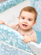 Миниатюра изображения товара Кровать-манеж Amarobaby Happy Place Forest / AMARO-26HPF/19 (голубой)