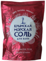 Соль для ванны Крымская соль Морская ароматизированная Роза (1.1кг) - 