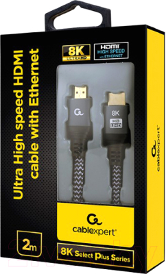 Кабель Gembird CCB-HDMI8K-2M (2м, черный)