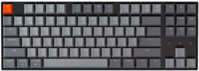 Клавиатура Keychron K8 TKL RGB подсветка Gateron Red Switch / K8J1