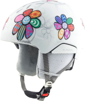 Шлем горнолыжный Alpina Sports 2022-23 Pizi Patchwork / 9246210-10 (р-р 51-55, цветочный матовый) - 