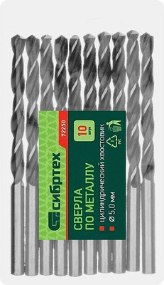 Набор сверл СибрТех 72250 - 