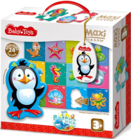 Развивающая игра Baby Toys Maxi. Водный мир / 02511 (24эл) - 