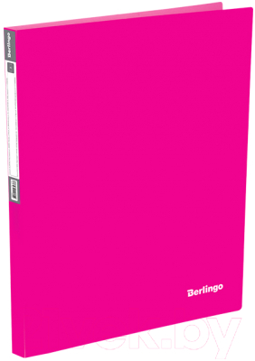 Папка для бумаг Berlingo Neon / AVp_40813 (розовый)