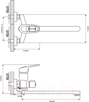 Смеситель Ekko E22104