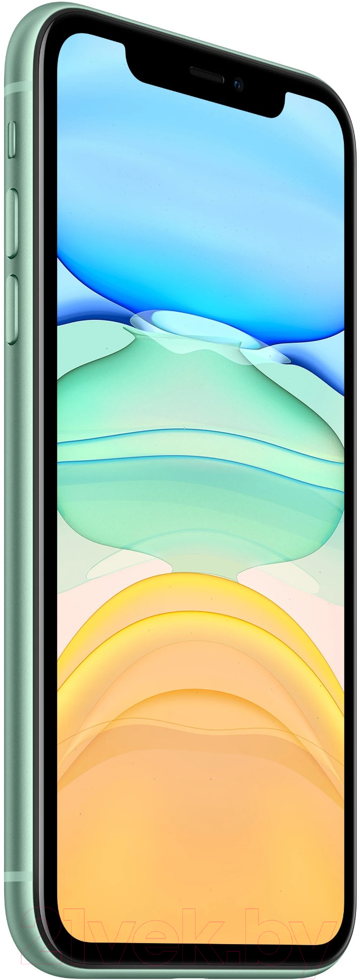 Смартфон Apple iPhone 11 64GB A2221 / 2BMWLY2 восстановленный Breezy Грейд B