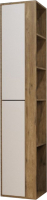 Шкаф-пенал для ванной Эстет Monaco Wood R 40x35x174.7 / ФР-00010688 - 