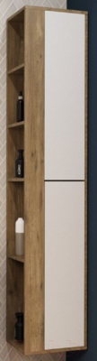 Шкаф-пенал для ванной Эстет Monaco Wood L 40x35x174.7 / ФР-00010687