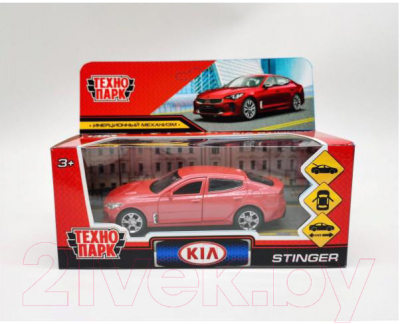 Автомобиль игрушечный Технопарк Kia Stinger / STINGER-12-RD (красный)