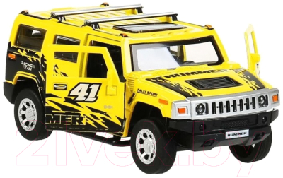 Автомобиль игрушечный Технопарк Hummer H2 Спорт / HUM2-12SLSRT-YE (желтый)