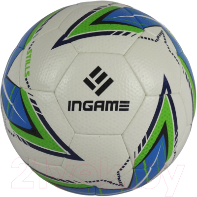 Футбольный мяч Ingame Stills (р.5, зеленый/голубой)