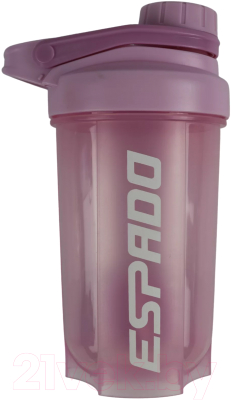 Шейкер спортивный Espado С шариком / ES903 (500мл, розовый)