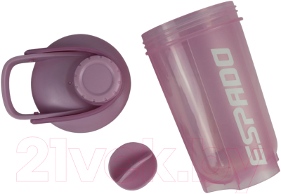 Шейкер спортивный Espado С шариком / ES903 (500мл, розовый)