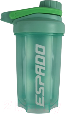Шейкер спортивный Espado С шариком / ES903 (500мл, зеленый)