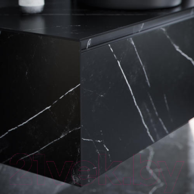 Тумба под умывальник Sancos Stone / ST120NM (керамогранит Nero Marquina)