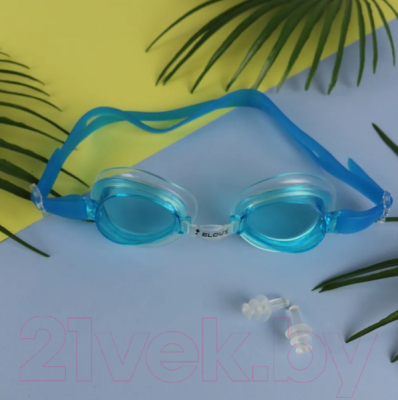 Очки для плавания Elous YG-1210 (голубой)