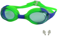 Очки для плавания Elous YG-1300 (зеленый/синий) - 