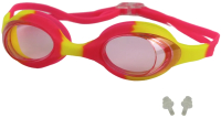 Очки для плавания Elous YG-1300 (розовый/желтый) - 