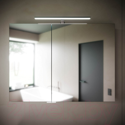 Шкаф с зеркалом для ванной Sancos Hilton / Z1000