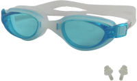 Очки для плавания Elous YG-2700 (белый/голубой) - 
