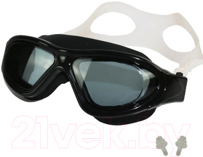 Очки для плавания Elous YG-5500 (черный/белый)