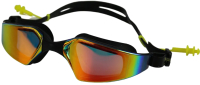 Очки для плавания Elous YMC-3700 (черный/желтый) - 