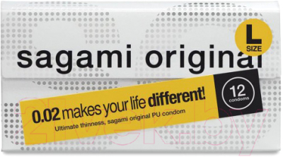 Изображение товара Презервативы Sagami Original 0.02 L-Size / 30156 (12шт)