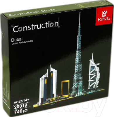 Конструктор King Архитектура Дубая / A20019 (740эл)