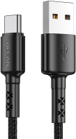 Кабель Vipfan X02 USB-Type-C (1.8м, черный) - 