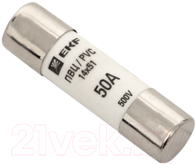Изображение товара Предохранитель плавкий EKF Pvc-14x51-50