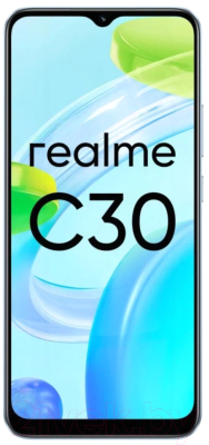 Смартфон Realme C30 2GB/32GB / RMX3581 (голубой)