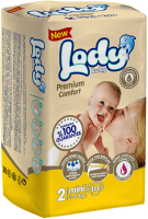 

Подгузники детские Lody, Baby Mini 3-6кг Standart