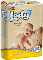 

Подгузники детские Lody, Baby Mini 3-6кг Jumbo